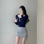 오브제이 (섹시글램ღ,여리무드!!) 1+1할인 썸프 레이어드 스트랩 홀터넥 나시 3color