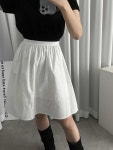 ㈜ 제이오아이앤기획 | 라모드앤제이 [무료배송][기획] 마크 플레어 밴딩 미디 스커트 - 2color
