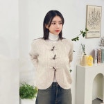엠버쥬쥬 f/w아방핏 떡볶이 스웨터 가디건 3col/도톰 고퀄리티