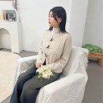 엠버쥬쥬 f/w아방핏 떡볶이 스웨터 가디건 3col/도톰 고퀄리티