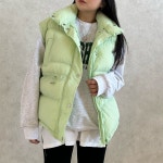 다루이 스트링 조끼 패딩