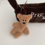 올데이인 🐻 갸우뚱 베어 곰돌이 키링 🤎 인형고리 가방키링 겨울키링 추천