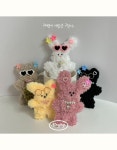 메이조이 ʚ🧸ɞ [부자재 세트] 뽀글모루 15mm 털철사 1m 모루 인형 만들기 DIY 키링 취미