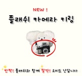 에크린 📸당일출고📸 카메라 플래쉬 키링 레트로 미니 작은 사진기 에어팟 버즈 선물