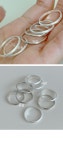 유어에뜨 *925 silver* honey 2mm 무광 유광 앵게이지 레이어드 반지 유어에뜨 *925 silver* honey 2mm 무광 유광 앵게이지 레이어드 반지