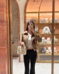 르블랑즈 [🌼꾸안꾸끝판왕/고퀄리티🎀] 크렉 레더 카라 캠퍼스룩... 자켓 르블랑즈 [🌼꾸안꾸끝판왕/고퀄리티🎀] 크렉 레더 카라  캠퍼스룩...