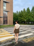 벨라포유 하이든 배색 레이어드 밴딩 벌룬쇼츠 바스락반바지(2color)