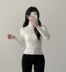 핫텐 [이너추천/슬림핏]크리미핏 골지 폴라티