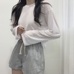 에이블리 [여리한루즈핏] 린넨 긴팔티