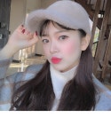 에이블리 (솔정추천) 후드 체크 코트