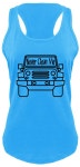 머스트잇(MUSTIT) - Never Clean Me Funny Ladies Tank Top Off Roading Mudding Country Tank Top Z6