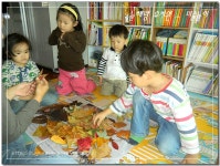 늘해랑 유치원 32th - 미술놀이 (가을나무 꾸미기)