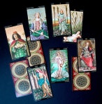 타로카드로 점 보기.