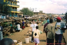 케냐 >외곽의 시장풍경