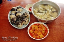 [부산맛집/남포동] 수제비와 주먹밥 남포수제비