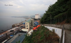 벽화 하나로 기분 좋아지는 묵호 등대오름길