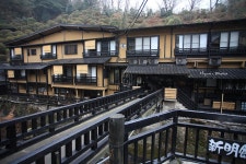 일본 만화 속 풍경 같았던 쿠로가와 온천마을