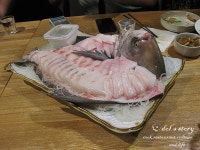 [서울 마포구 서교동 /합정역,상수역] 미로식당 : 한식요리와 술 - 해물부추전,미로석쇠구이,해물매운탕,크래미계란말이, 매운 낙지구이