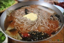 [강원도고성맛집/화진포맛집]박포수가든 - 3대전통막국수와 별미인 명태회수육