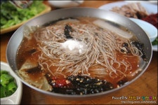 [강원도고성맛집/화진포맛집]박포수가든 - 3대전통막국수와 별미인 명태회수육