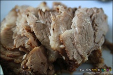 [강원도고성맛집/화진포맛집]박포수가든 - 3대전통막국수와 별미인 명태회수육