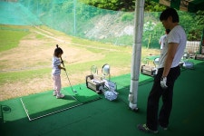 사랑비 수목원 리조트인 곤지암리조트의 편의시설, 스초프시설인 골프연습장에서 키즈골퍼 되어보기^^ (경기도 가볼만한곳)