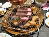 [서울 강남 도곡동/매봉역] 깜돈 : 지리산토담흑돈 - 흑돼지오겹살, 흑돼지양념구이, 매운갈비찜,목살소금구이