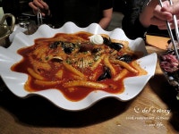[서울 용산구 이태원동/이태원역] 버들골 포장마차- 해물모듬스페셜, 해물떡볶이