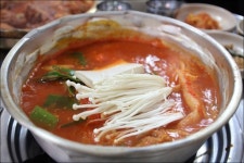 수락산 매운갈비찜 김치찌개