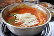 수락산 매운갈비찜 김치찌개