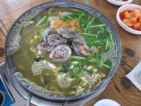 제주 - 우도 보말성게전복칼국수 새로운 맛에 깜놀..(해광식당)