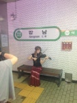 강남역에서 린지스털링 봤어여!!!!!!!!