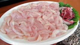퍽퍽살은 닭 샤브샤브로~ 부드러운 살은 찜으로~ 휘날레는 녹두죽♩제주 오라토종닭