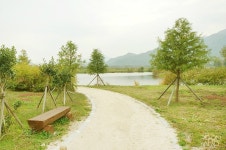 [하동여행] 동정호 ; 평온한 작은호수 평사리 동정호수 생태공원