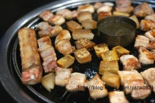구미 진평동맛집 쫄깃고소한 바베큐 삼겹살 통갈비앤드럼통