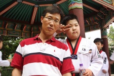 국기원심사 윤군 태권도 2품 심사 받았어요~~~