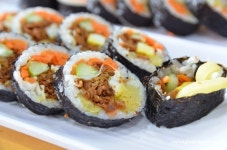[제주시 맛집] 엉클 통김밥 노형점 ♪ 이색김밥집 - 줄서서 먹는 김밥집 (제주고 근처)
