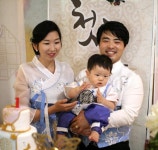 돌잔치 했어요 ^^ (잼잼파티, 정민이네샵, 환희맘한복)