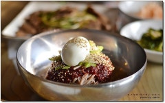 참숯불고기가 무료로 제공되는 냉면...^^ 토담,평양면옥... 애니골맛집/일산애니골맛집/일산냉면맛집/애니골맛집추천