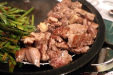 [청담동고기집] 불꽃 숙성 한우등심을 맛보다!! 대한극장 청담점