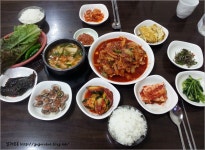 집밥을 맛볼수 있는 숨은맛집 경북실비식당~
