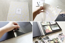 접착식 앨범만들기