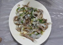 자갈치시장 맛집 1층 해왕상회 회 한접시