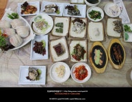 꽃지해수욕장맛집 한상 푸짐한 활어회 항구수산