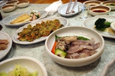 [부산중앙동맛집] 인기 만점 참가자미회 ~ 어촌