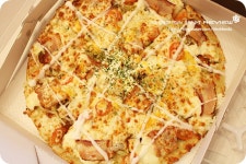 영등포역배달피자맛집 뽕뜨락피자 2014 신메뉴 웨스틴콤보더블 맛보다!