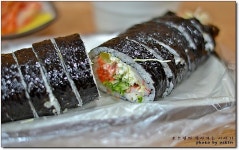 [남대문시장맛집] 한끼로 손색없는 샐러드김밥...^^ 할머니김밥...