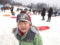 능동 어린이회관 눈썰매장 & 빙어잡이 체험 - 하진군 겨울방학 특집 3탄