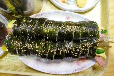 [부산 해운대시장 맛집] 상국이네 김밥 & 노홍만두 칼국수