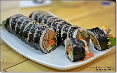 [화곡역맛집] 참숯 직화구이로 만든 김밥...^^ 사나이김밥...